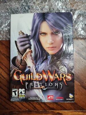 Guild Wars: Factions (PC CD-ROM 2006) Complete In Box CIB Good Condition Key