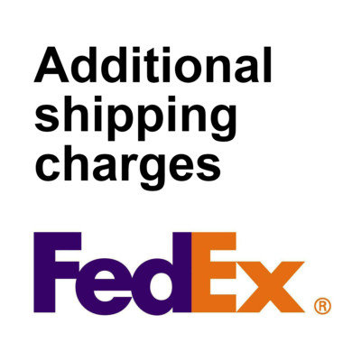 Additional shipping charges from Japan 40USD