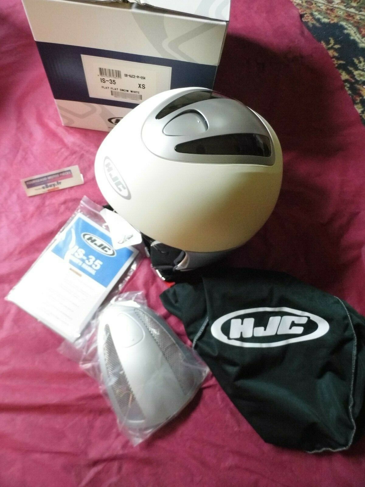 Casque HJC IS-35 taille XS : fini les casques trop grands et lourds