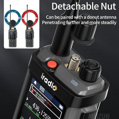 UV-98 PLUS Multi Band 10W Cross Band Ripetitore 2.4" Schermo Grande Walkie Talkie Nuovo - Foto 20 di 34