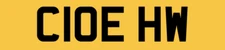 CHLOE HW NUMBER PLATE FOR SALE C10 EHW PRIVATE REGISTRATION CHERISHED CAR REG