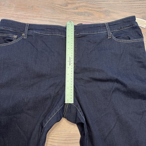 NEW St Johns Bay Boot Cut Leg Blue Jeans Women’s 24WP Stretch Classic Fit Denim - Picture 7 of 18