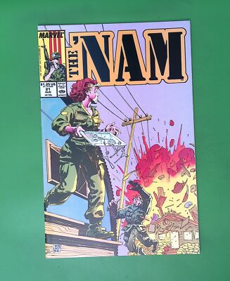 The 'Nam #21 1988 Marvel Comics 8.0 Comic Book L4-153
