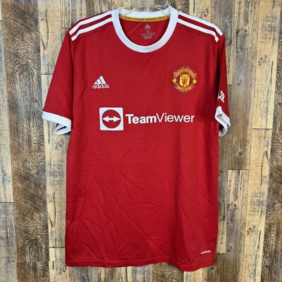 Manchester United 2021-22 Home Soccer Jersey Adidas FI5295 Men's