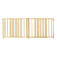 Extra Wide Swing Gate Large Openings Baby Child Safety Big Wood Pet Adjustable