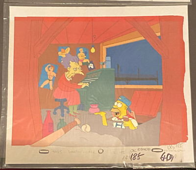 Die Simpsons - Eine Originalproduktion Cel aus Staffel 2 Episode 5 Dancing Homer