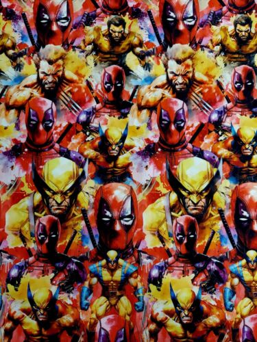 Deadpool, Skull cap, Doo Rag, Scrub Cap, Surgical Hat, Chemo Hat - Picture 4 of 4