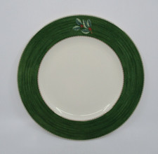 WEDGWOOD SARAH'S GARDEN GREEN DINNER PLATE  -CHRISTMAS  - 10 7/8" 0604G