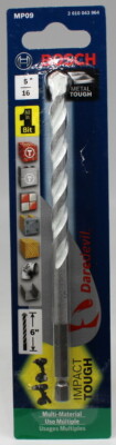 Bosch MP09 Daredevil 5/16 in x 4 in x 6 in Multipurpose Multi Material Drill Bit