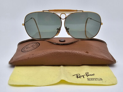 Ray-Ban B&L L0218 Shooter Decot Gold Frame G-15 Lens Aviator