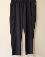 New York Laundry MEDICS Scrubs Pants Black Women's Size XL p91-33