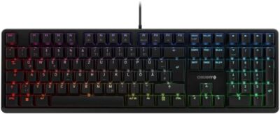 CHERRY G80-3000N mechanische Gaming Tastatur MX SILENT RED SWITCHES RGB QWERTZ