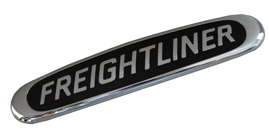 Grille Emblem Truck Hood Badge for Freightliner 22-57546-000 Chrome Black