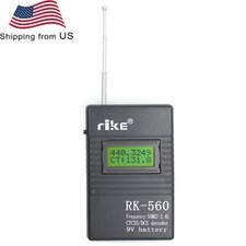 Frequency Counter RK560 50MHz-2.4GHz Portable Tester DCS CTCSS Radio Meter