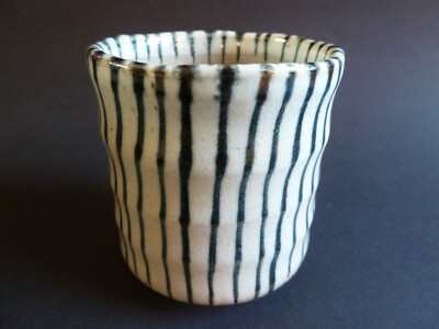 Original JapanischerTeetasse aus Mino,Yunomi für Sushi,Minoyaki,Meister Kimura