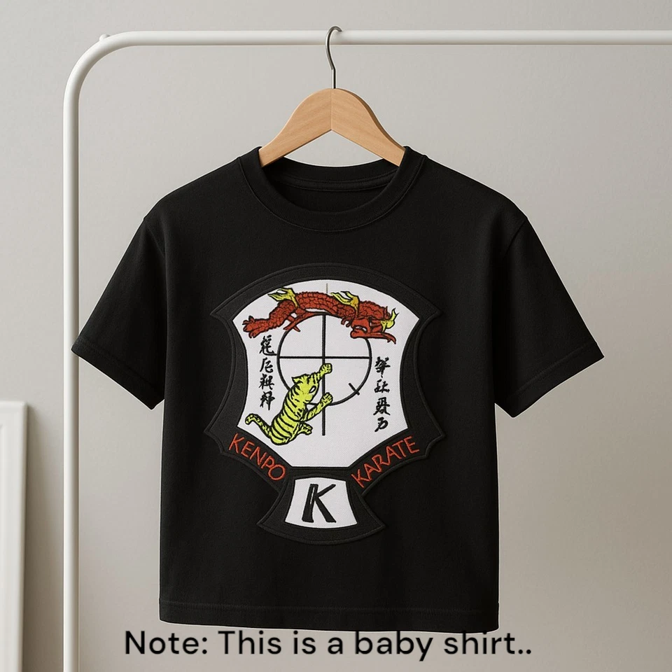 TigerMan Karate Dojo & Museum 6-7/16"" Kenpo Karate "Tiger" Iron On Patch - Image 2 of 3