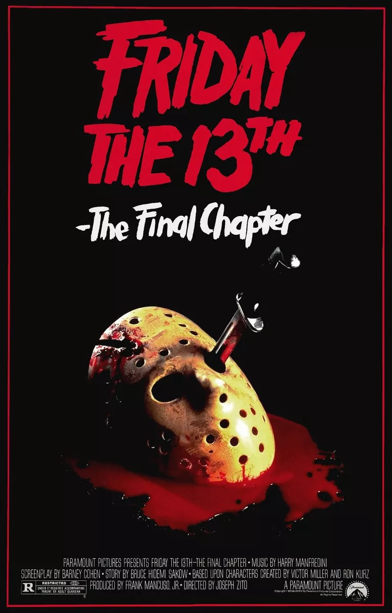 Friday The 13th (1980) Poster – Nightmare Toys