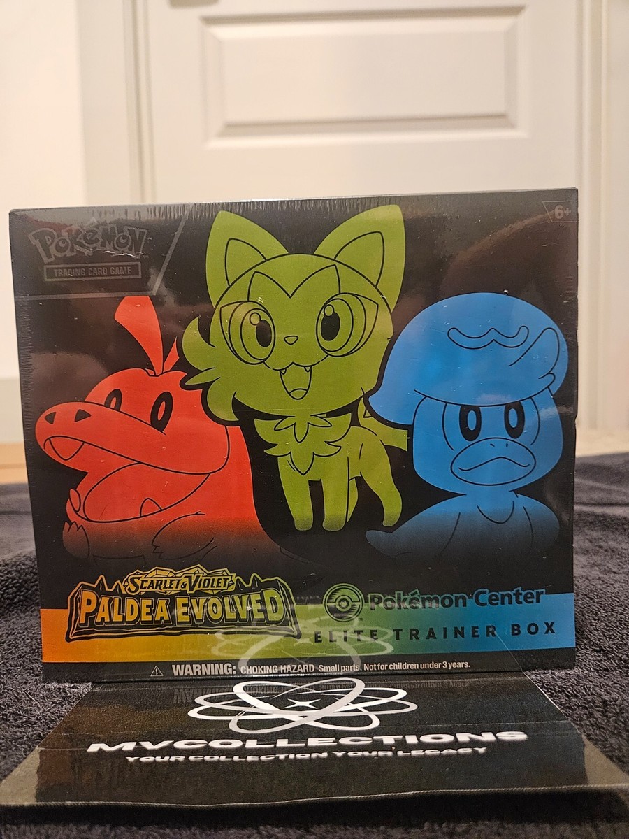 エリートトレーナーボックス paldea evolved Pokemon Center Exclusive-Paldea Evolved ETB-Elite Trainer