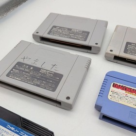 Final Fight Famicom Soft Set with Ninja Ryukenden II, Dragon Ball, Hiey Legend,