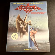 Ultima II Original Boxed Edition for Apple II+ Incl. Disks, Manuals & Cloth Map