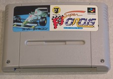 Super F1 Circus Super Nintendo NES Famicom JAP