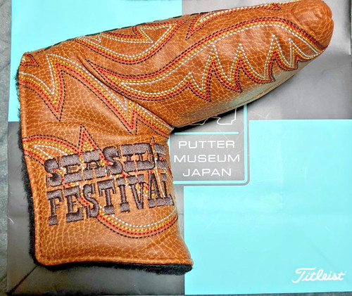 Scotty Cameron 2019 Seaside Festival Western Leather Putter Headcover Limited