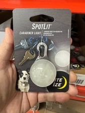 SpotLit Carabiner Light-White