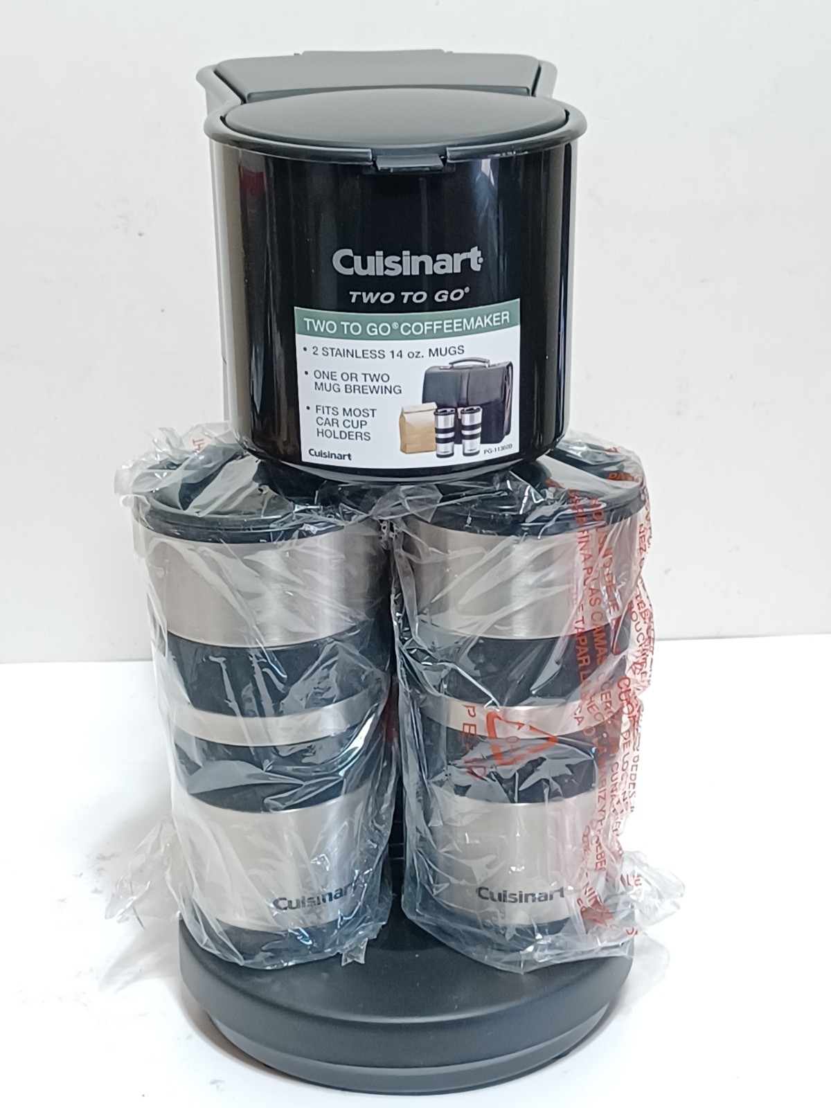 W/ Two 14oz Mugs - New Open Box