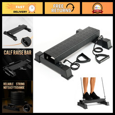 Heavy Duty 4-in-1 Calf Raise Machine  Squat Wedge - Anti-Slip Steel Block for H