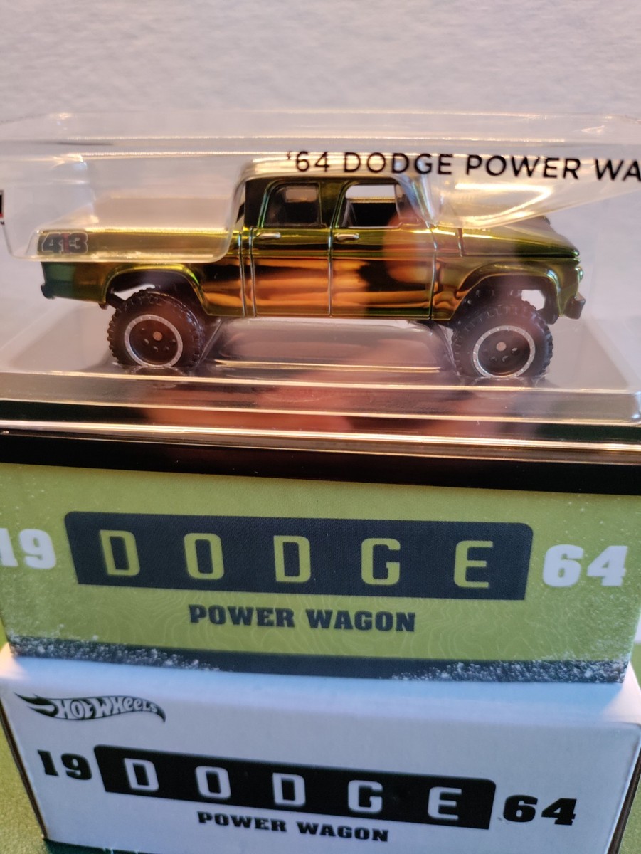 ホットウィール 1964 DODGE POWER WAGON Hot Wheels RLC Redline Club Exclusive 1964 Dodge Power Wagon