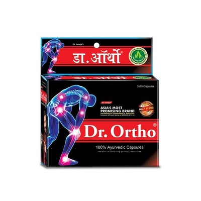 Dr.Ortho Ayurvedic Pain Relieving 30 Capsule for Joint, Neck, Knee, Muscle Pain