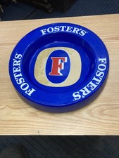 Large (7.5 Inches) Plastic Fosters Ashtray