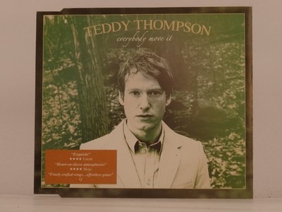 TEDDY THOMPSON EVERYBODY MOVE IT (F87) 2 Track CD Single including Picture Sleev