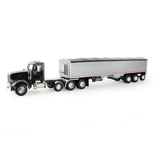 ERTL 1/16 Big Roads Black Peterbilt Model 367...