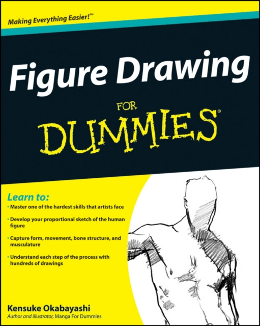Figure Drawing For Dummies by Kensuke Okabayashi (Paperback Book)