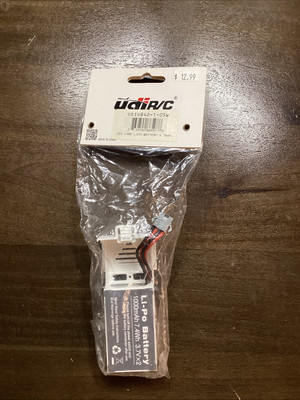 UDI R/C - 1000mah Lipo 7.4Wh - W/ Tray - For Lark- UDIU842-1-05W - New / Sealed