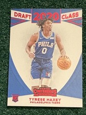 TYRESE MAXEY ROOKIE CARD #26 KENTUCKY  2020-21 PANINI CONTENDERS DRAFT CLASS RED
