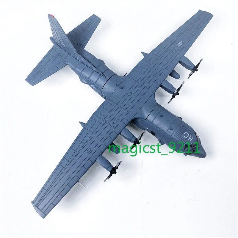 Escala 1/200 AC-130U Spectre Air Gunship Diecast Modelo de avión Adorno Regalos Foto 4 de 4