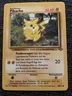 PIKACHU POKÉMON CARD 60/64 1999-2000 JUNGLE GERMAN VINTAGE