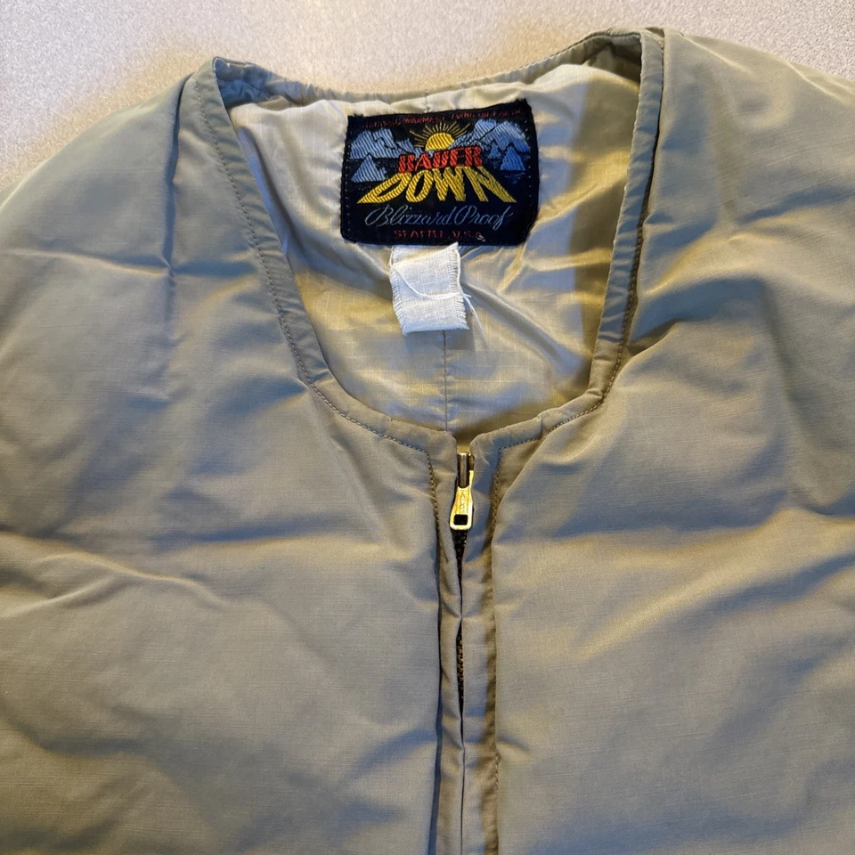 Chaleco De Colección Eddie Bauer Años 60 Rising Sun Etiqueta Talla Pequeña/Mediana Foto 3 de 4