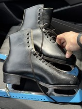 Riedell 375 Gold Star Ice Skates mens 9 Wide