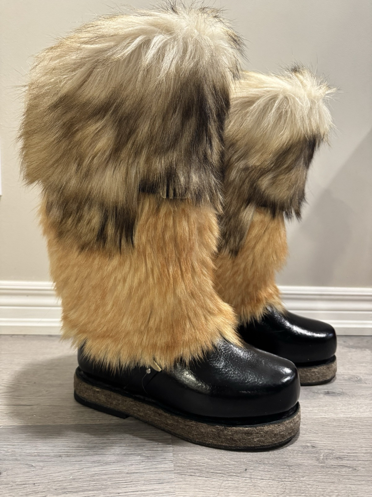 Luxury High Fur Boots for Women Stylish Winter Warmth