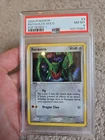 Psa Graded Holo Pop Series One Rayquaza Pokemon Card 3/17