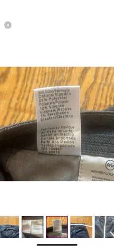 AG Adriano Goldschmied The Everett Slim Straight Mens Gray Jeans Size 31 X 31 - Picture 7 of 12