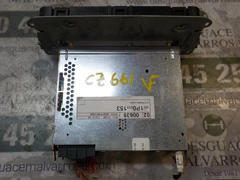 1P0035153 SISTEMA AUDIO / RADIO CD / 1P0035153 / 16025266 PARA SEAT LEON 1P1 1 - Imagen 2 de 4