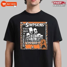 Simpson Tree House Of Horror Halloween TShirt - Multicolors, Size S-5XL