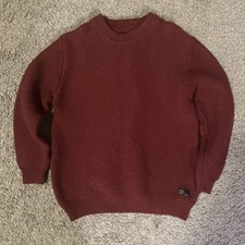 Zara kids Collection The Knit Wear Sweater Size 11-12 Maroon
