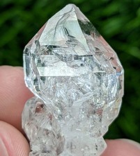 Transparent Rainbow Diamond Quartz DT Crystal Cluster from Balochistan, Pakistan