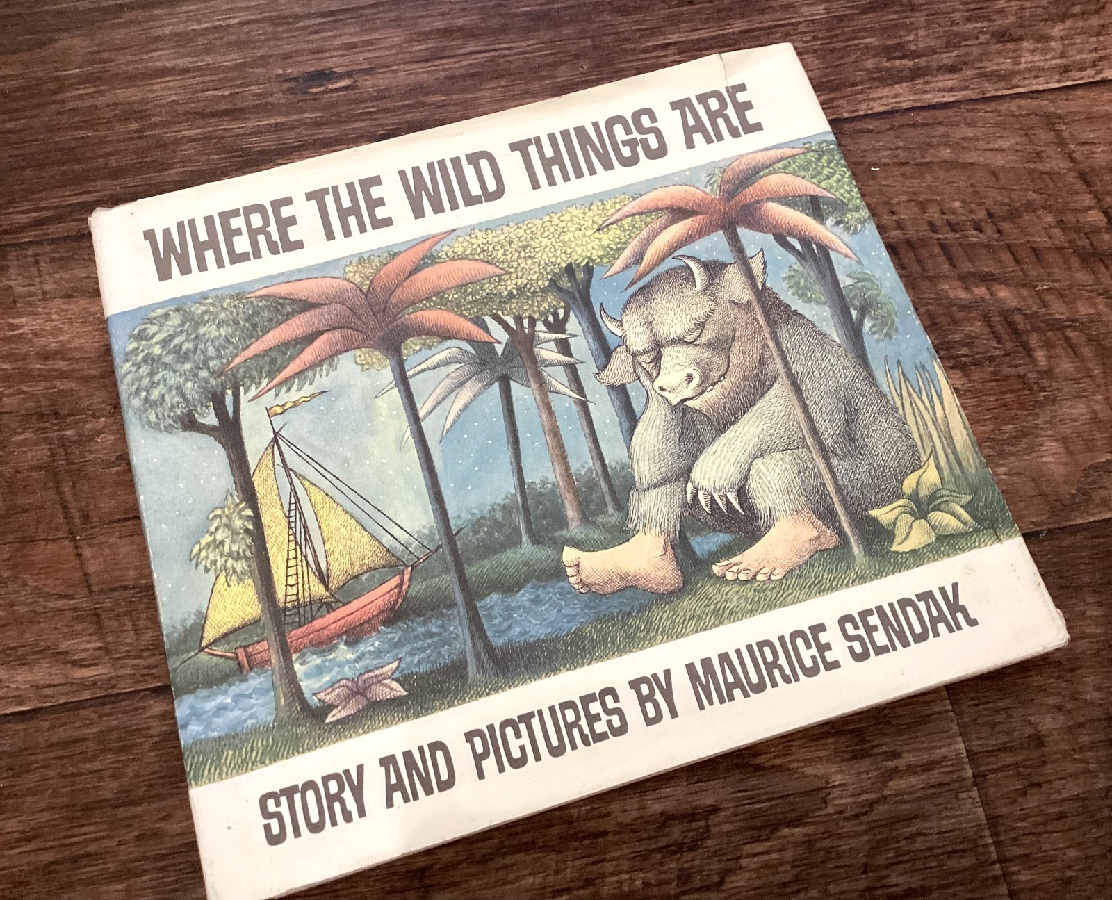 Where The Wild Things Are ~ Maurice Sendak 25th Anniversary Edition HCDJ 1988