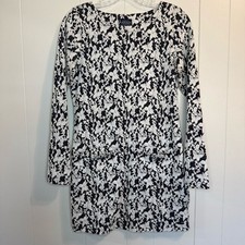Joules Elegant Work Wear Floral Butterfly Long Sleeve Dress With Pockets Size 2
